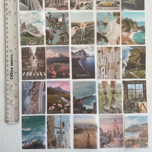 🌻10/$10🌻 25 pcs Aesthetic Bullet Journal Stickers - Picture 7 of 8